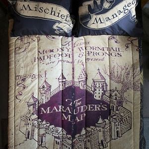 Harry Potter comforter and pillowcases